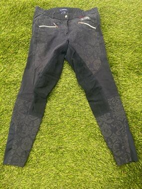 B Vertigo Ladies Full-Seat Breech Size 28 Horse Riding Pants Navy